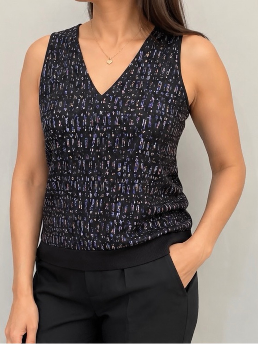 Kenneth Cole Blue top